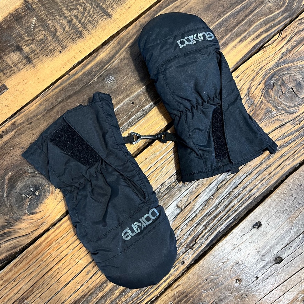 DaKine Mittens Toddler Large Black